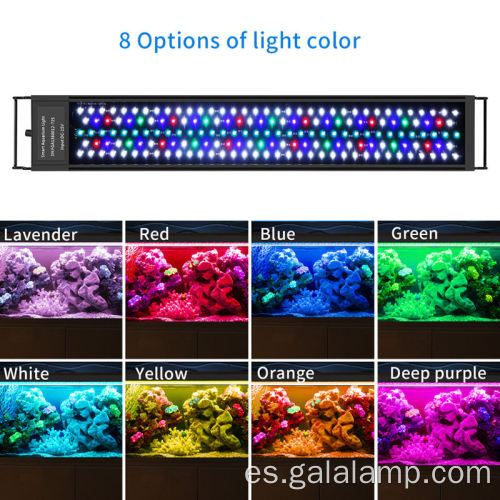 LCD para lámpara de plantas acuáticas de espectro completo